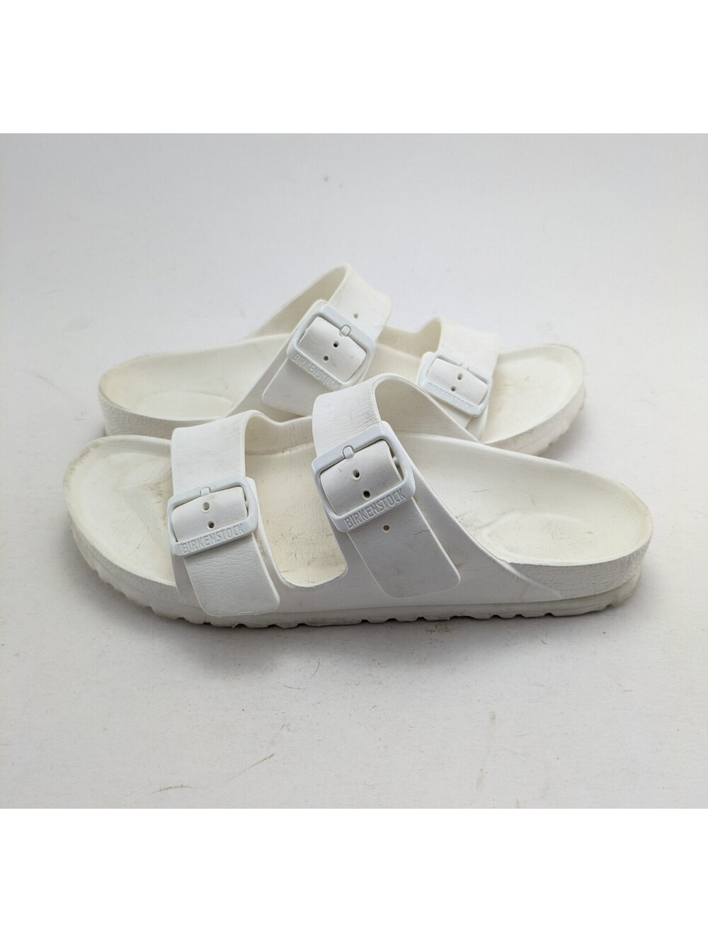 Unisex Birkenstock 250 Honolulu EVA White Flip Flops Beach Sandals Size 6M 8W